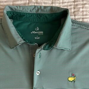 Masters Green Performance Polo Shirt
